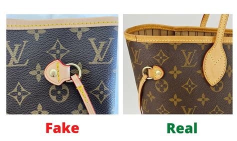 louis vuitton bum bag fake vs real|faux louis vuitton neverfull bag.